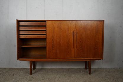 Danish Teak Highboard Sideboard 60s Mid Century Vintage