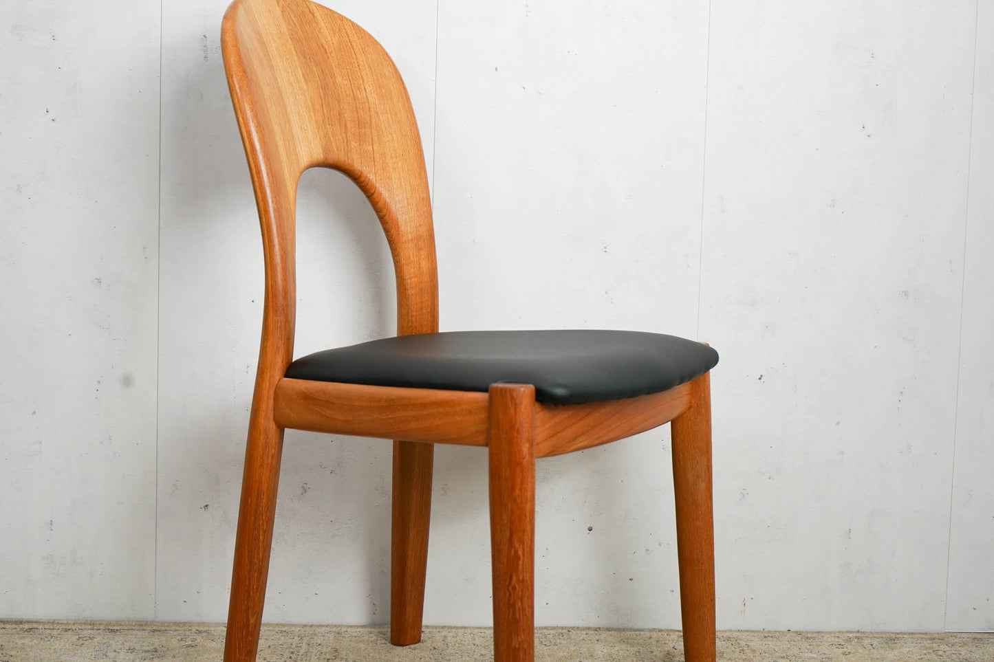 1 of 4 Danish Teak Chairs by Niels Koefoed Dining Chair Vintage