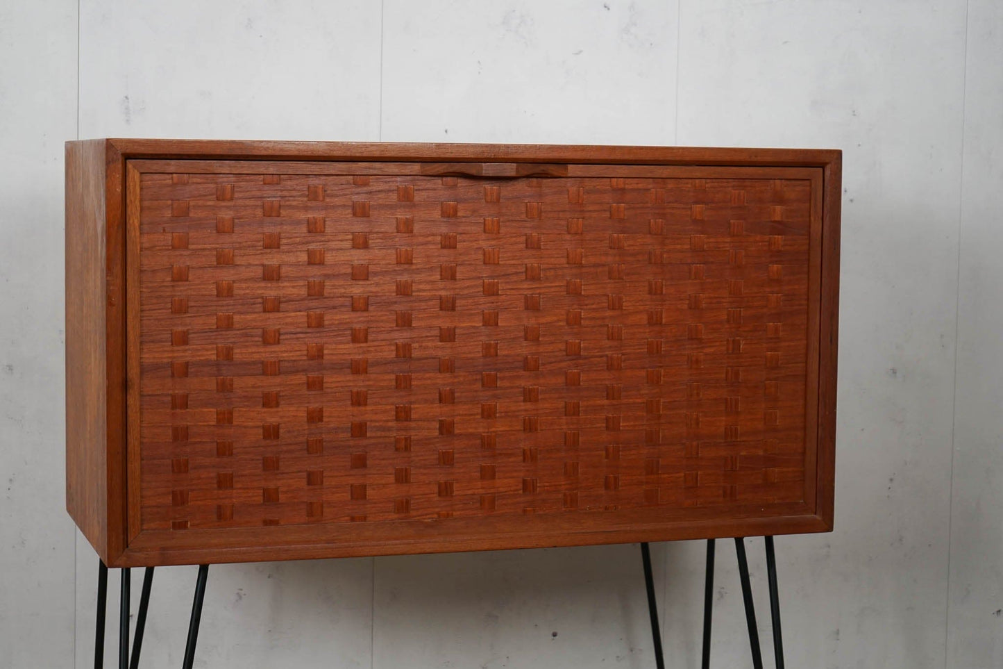 Teak Sideboard Bar Cabinet 60s Mid Century 80cm Vintage