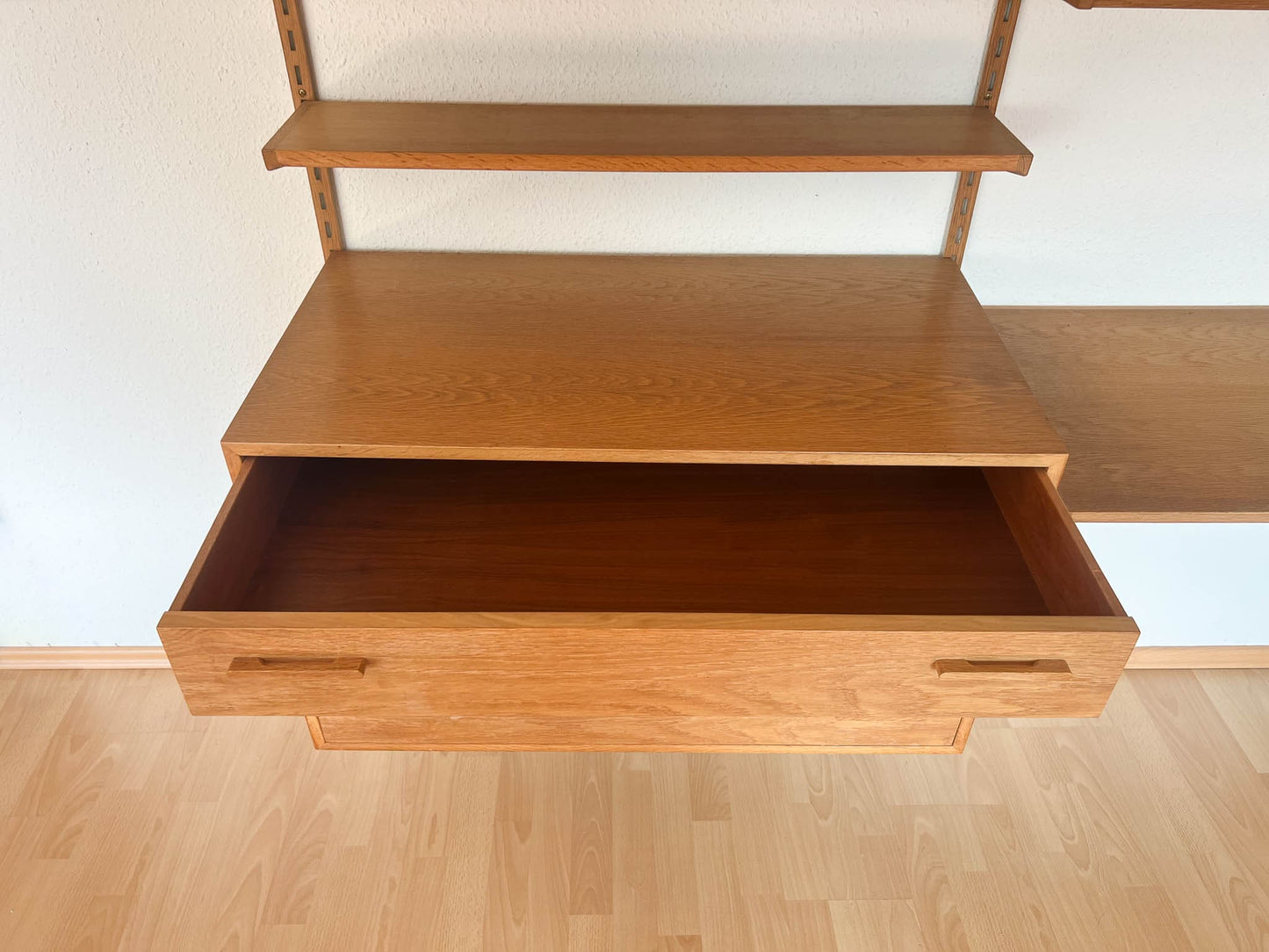 Shelving system by Kai Kristiansen for FM Møbler Oak Vintage