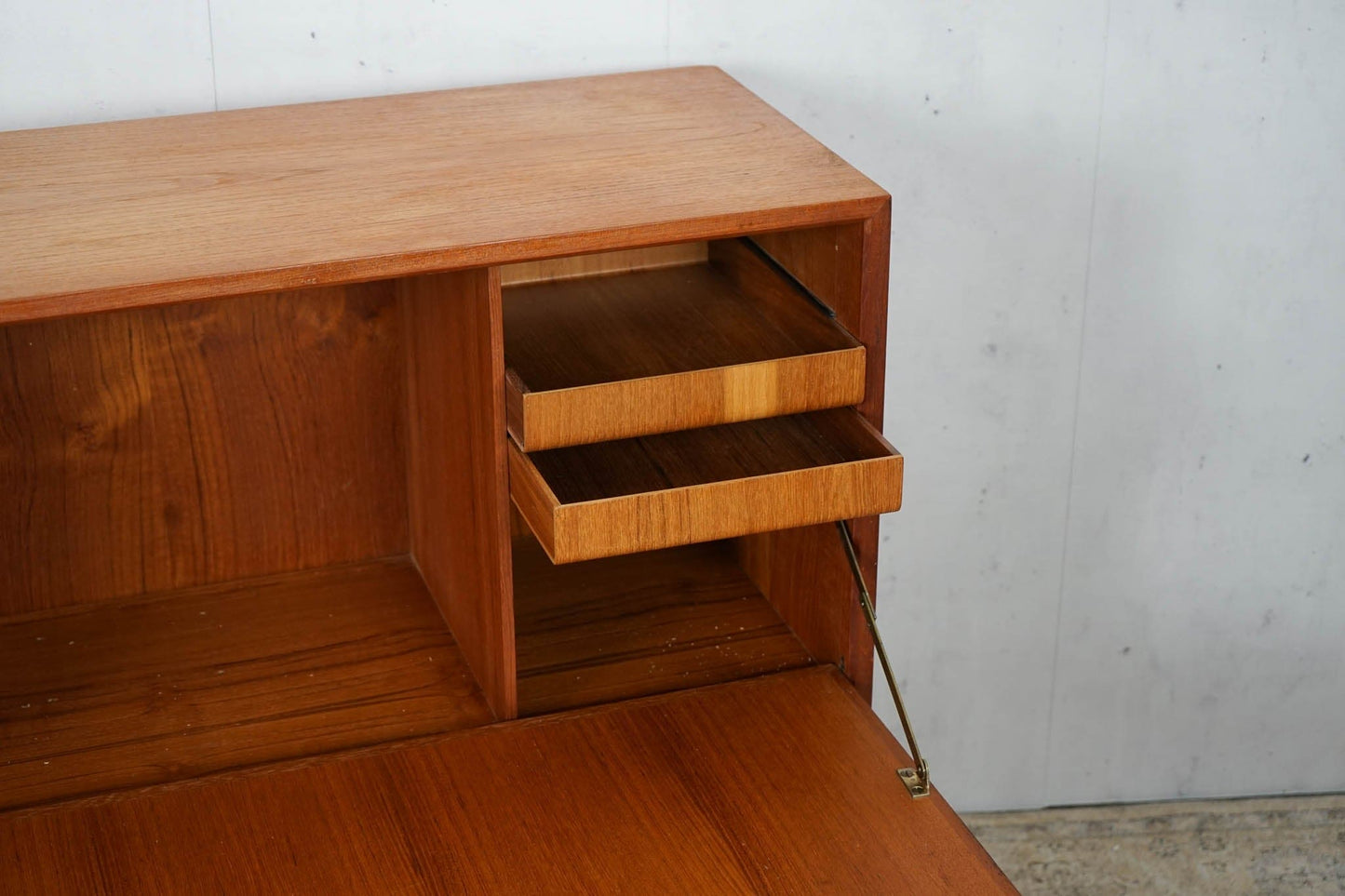 Teak Sideboard Bar Cabinet 60s Mid Century 80cm Vintage