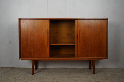 Danish Teak Highboard Sideboard 60s Mid Century Vintage