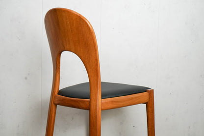 1 of 4 Danish Teak Chairs by Niels Koefoed Dining Chair Vintage