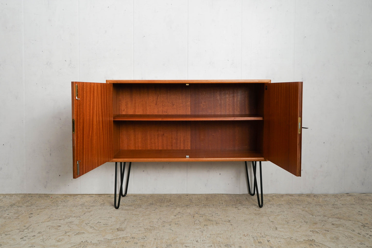 Teak sideboard dresser vintage 60s mid century