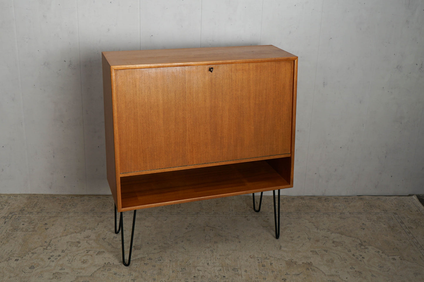 Teak Regal Schrank Vintage 60er Mid Century Retro