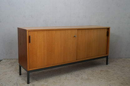 Commode buffet en teck vintage années 60 milieu du siècle