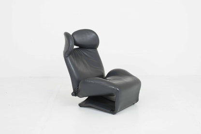 Toshiyuki Kita Wink Sessel von Cassina in Anthrazitgrau - 2nd home