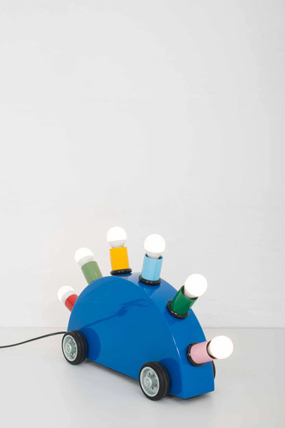 Super table lamp by Martine Bedin for Memphis Milano, 1981