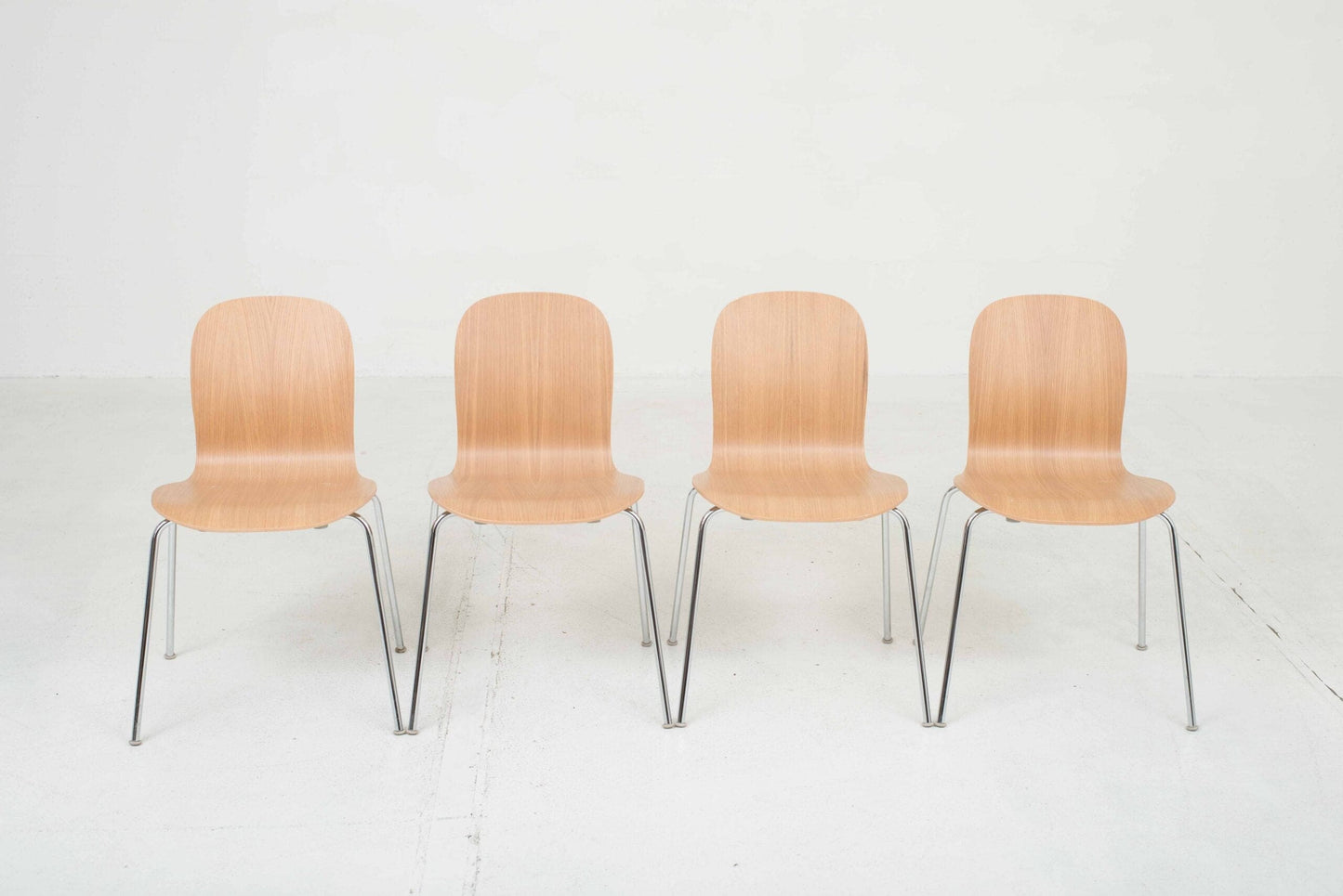 Cappellini Tate chairs by Jasper Morrison, set of 4 vintage