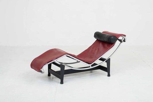 Cassina LC4 Chaise Longue von Le Corbusier in Rot - 2nd home