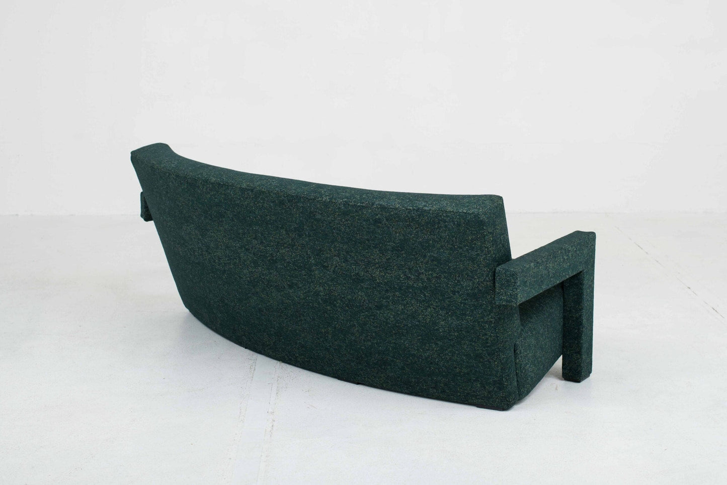 Cassina 637 Utrecht sofa by Gerrit Rietveld in dark green vintage