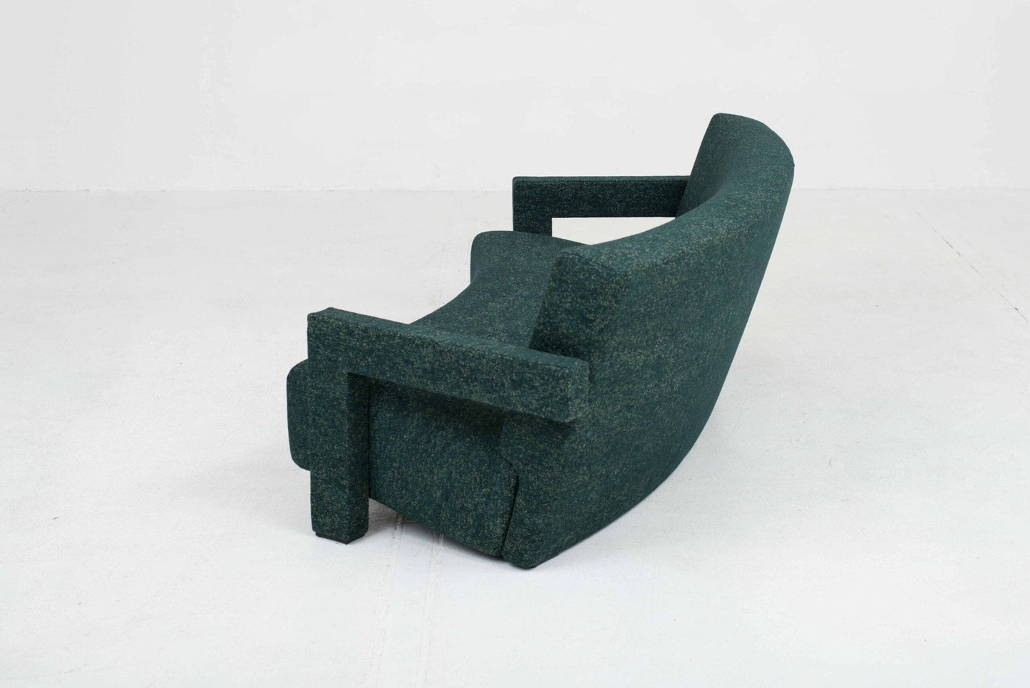 Cassina 637 Utrecht sofa by Gerrit Rietveld in dark green vintage