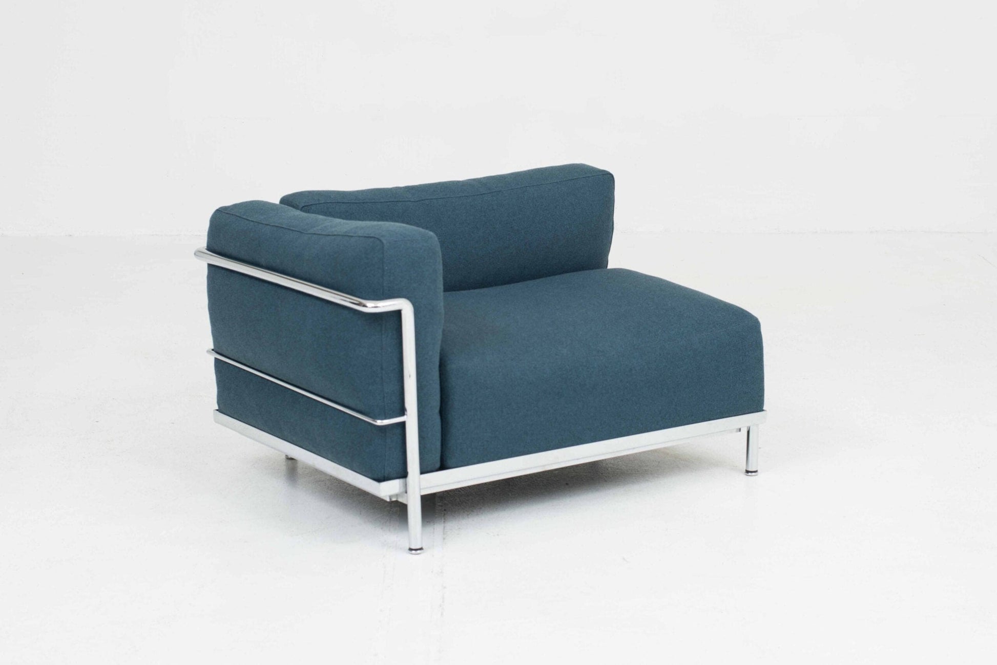 Cassina LC3 Méridienne Sessel von Le Corbusier in Blau - 2nd home