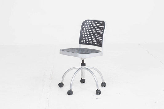 Vintage office chair Silver by Vico Magistretti for De Padova