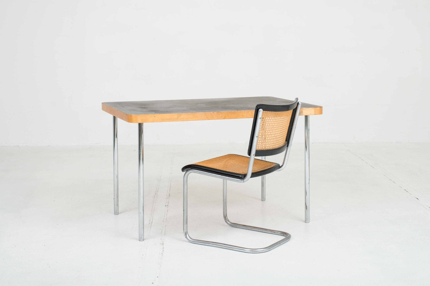 Wohnbedarf / Embru Esstisch / Arbeitstisch von Marcel Breuer Vintage