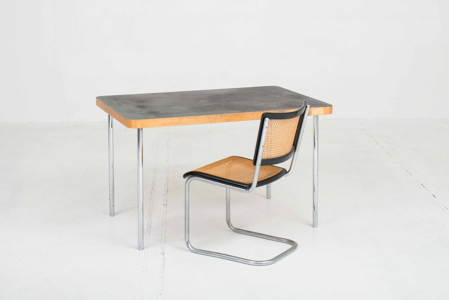 Wohnbedarf / Embru Esstisch / Arbeitstisch von Marcel Breuer Vintage