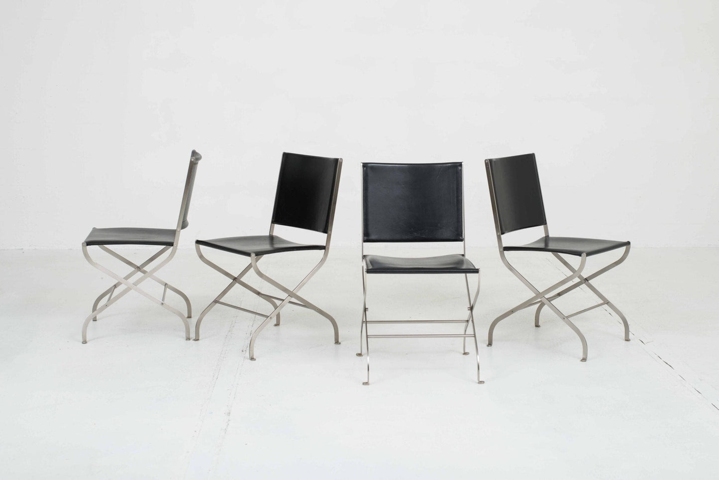 Flexform Carlotta chairs by Antonio Citterio, set of four Vintage