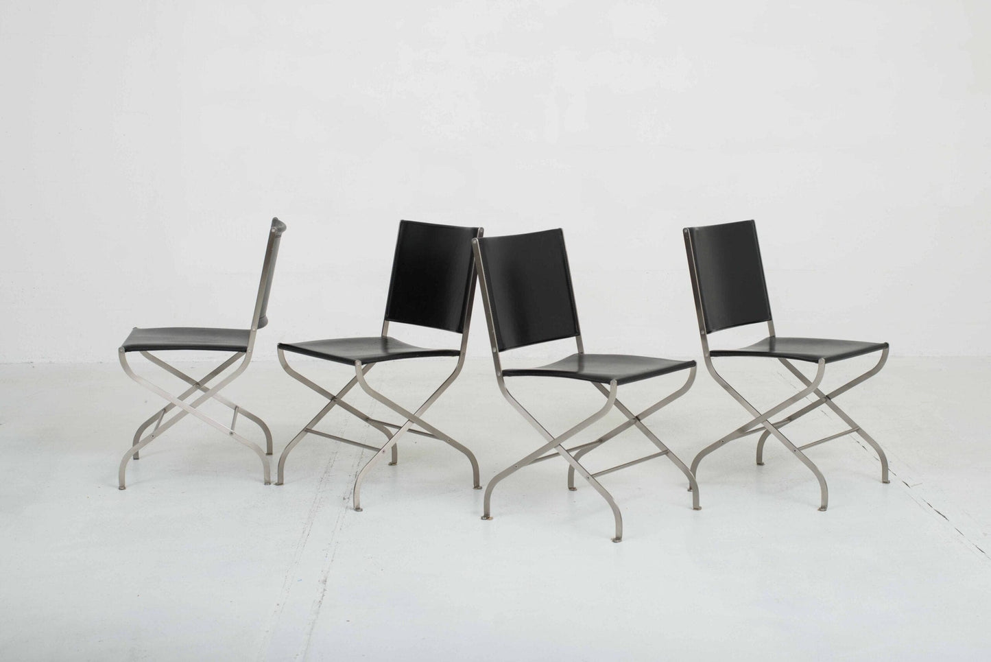 Flexform Carlotta chairs by Antonio Citterio, set of four Vintage