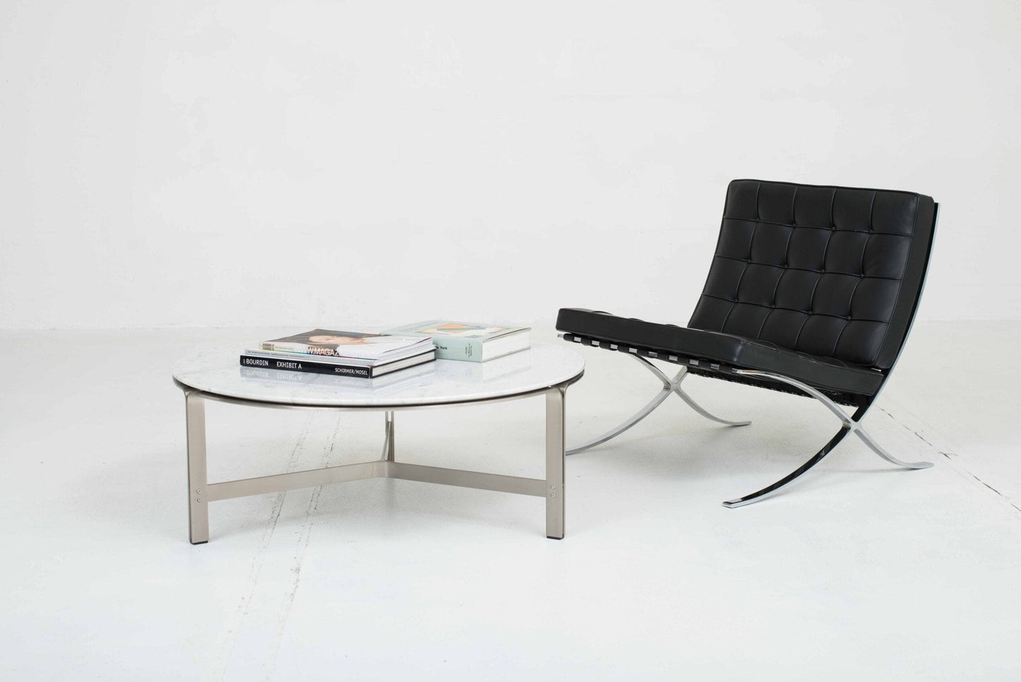 Flexform Clarke coffee table by Carlo Colombo in marble vintage