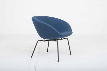 Fritz Hansen Pot Sessel von Arne Jacobsen Vintage