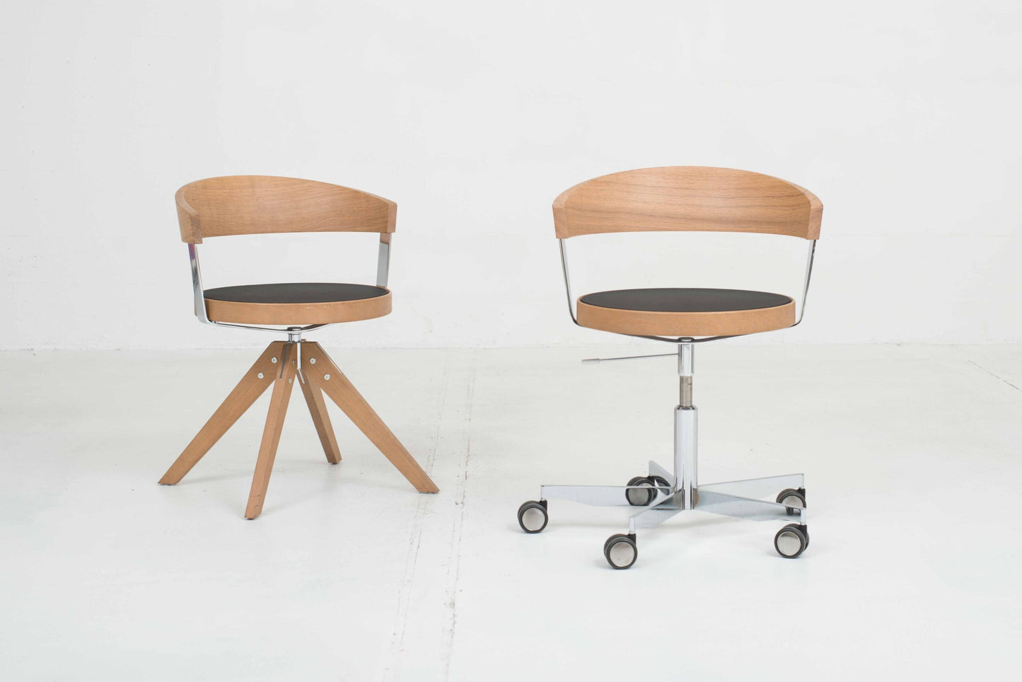 Girsberger chair G125 by Mathias Seiler in oak