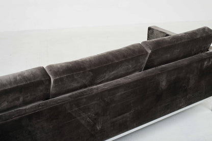 Knoll International Relax Sofa by Florence Knoll in Velvet Vintage