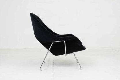 Knoll International Womb Relax Sessel von Eero Saarinen in Samt Vintage