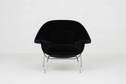 Knoll International Womb Relax Sessel von Eero Saarinen in Samt Vintage