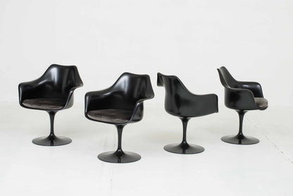 Knoll International Tulip Armchairs von Eero Saarinen, im Set von 4 Vintage