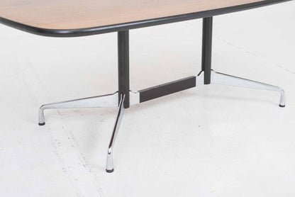 Vitra Segmented Table by Charles and Ray Eames in Wenge Vintage