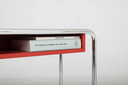 Thonet B 108 console table in red