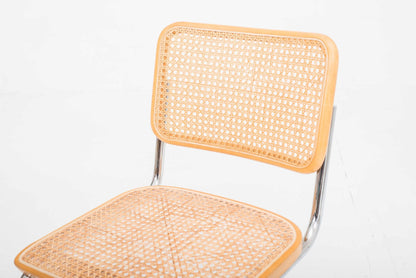 Thonet S32 Freischwinger Stühle von Marcel Breuer, im Viererset Vintage