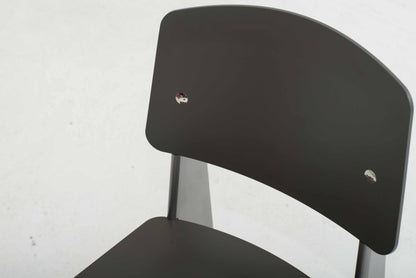 Vitra Standard SP chair by Jean Prouvé in Métal Brut