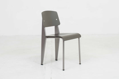 Vitra Standard SP Stuhl von Jean Prouvé in Métal Brut Vintage