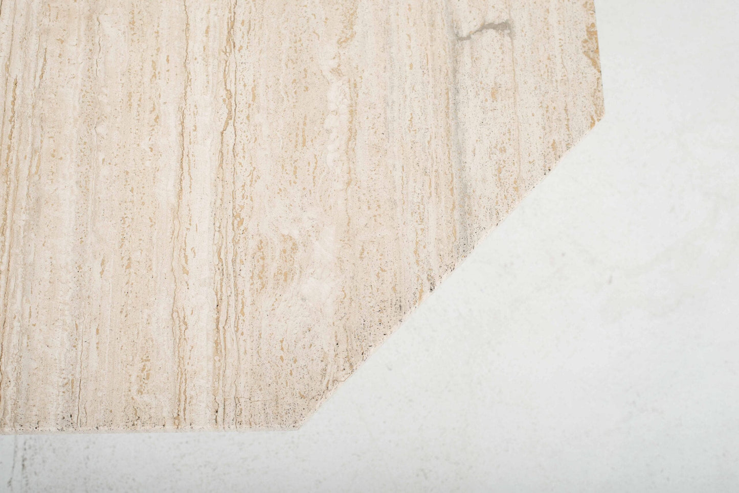 Elegant travertine table from the 1970s Vintage