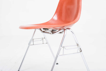 Vitra Fiberglass DSS Side Chair by Charles and Ray Eames Vintage