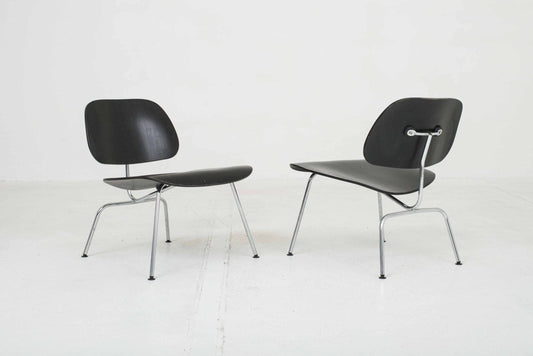 Vitra LCM armchair by Charles and Ray Eames in black