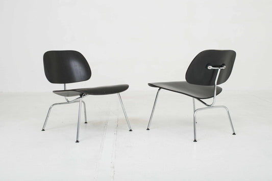 Vitra LCM Sessel von Charles und Ray Eames in Schwarz