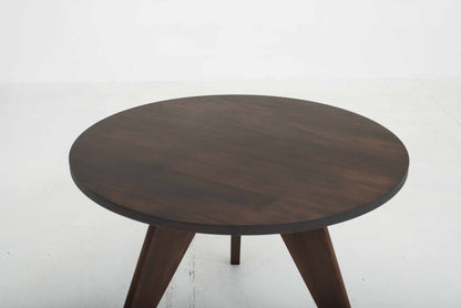 Vitra Guéridon table by Jean Prouvé in smoked oak, 105cm