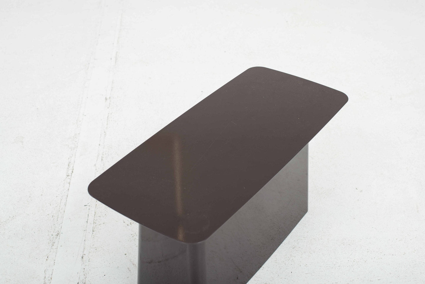 Vitra Metal Side Table by Ronan and Erwan Bouroullec in Brown Vintage