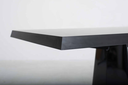 Vitra Trapèze table by Jean Prouve in black 