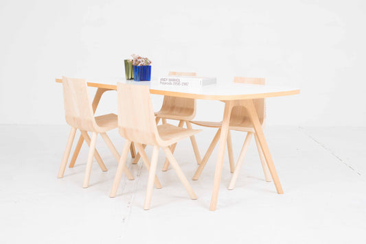 Table vintage WOGG 43 de Jörg Boner pour WOGG blanc