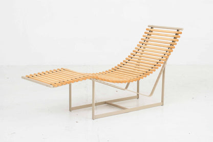 Chaise longue Spine Back par Peter Strassl Vintage