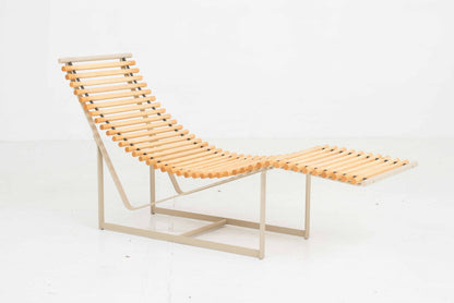 Chaise longue Spine Back par Peter Strassl Vintage