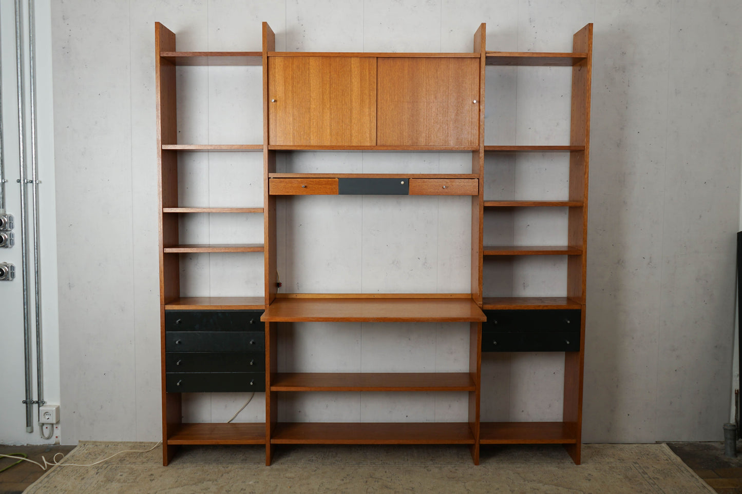 Teak chest of drawers sideboard retro Danish vintage 60s mid century