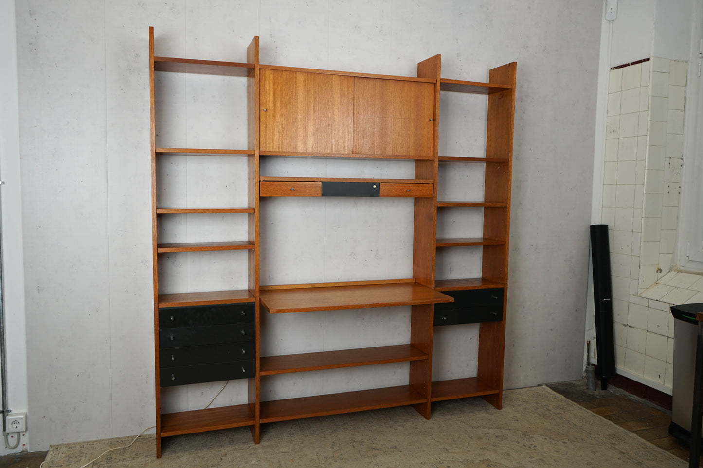 Teak Kommode Anrichte Retro Dänisch Vintage 60er Mid Century