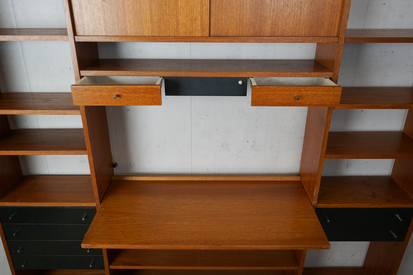 Teak chest of drawers sideboard retro Danish vintage 60s mid century