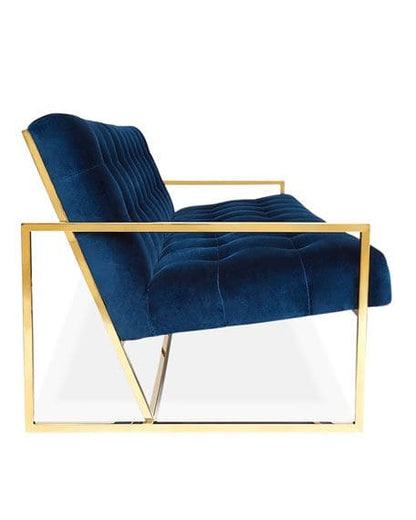 "Goldfinger" apartment sofa (blue velvet) by Jonathan Adler – straight from the movie! - 2nd home