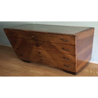 Vintage Medienkommode aus Holz | Schlafzimmerkommode aus Holz Dario Raia Antiques Modern Antiques Vintage-Kommode aus Walnussholz, Multimedia-Kommode, Schlafzimmerkommode, geheime Kommode, Vintage-Kommode, Holzkommode, Multimedia-TV-Konsole, Multimedia-Bar-Sideboard, TV-Bar-Sideboard, Walnuss-TV Schrank Art-Deco-Möbel