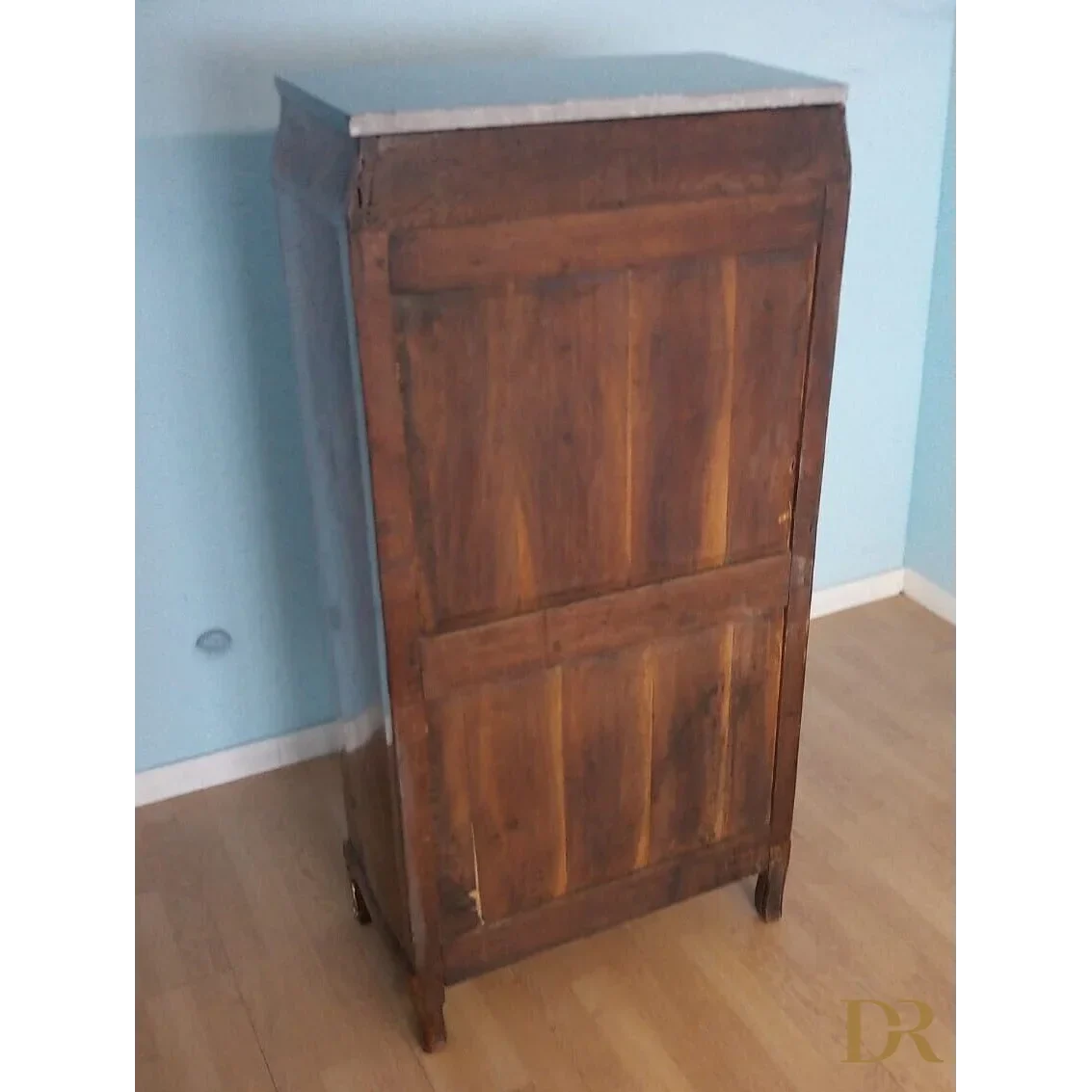 Louis XVI-Sekretärkommode aus Holz und Marmor (19. Jahrhundert) Dario Raia Antiquitäten Modernismus Vintage-Art-Déco-Schränke Sekretärschrank Sekretärschrank Kommode Holzkommode Walnussholzschrank Antike Möbel Sekretär mit Schubladen Sekretär aus massiver Eiche Sekretär mit Intarsien Vintage-Sekretär